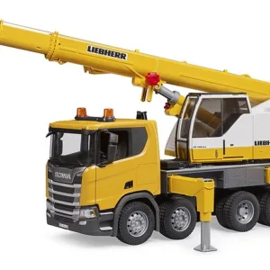 Camion cu macara Bruder Scania Super 03571