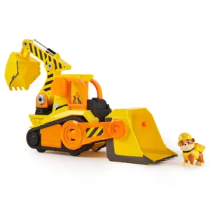 Camion de constructii cu sunete si lumini Paw Patrol Construction Crew Rubble 30x15x10 cm