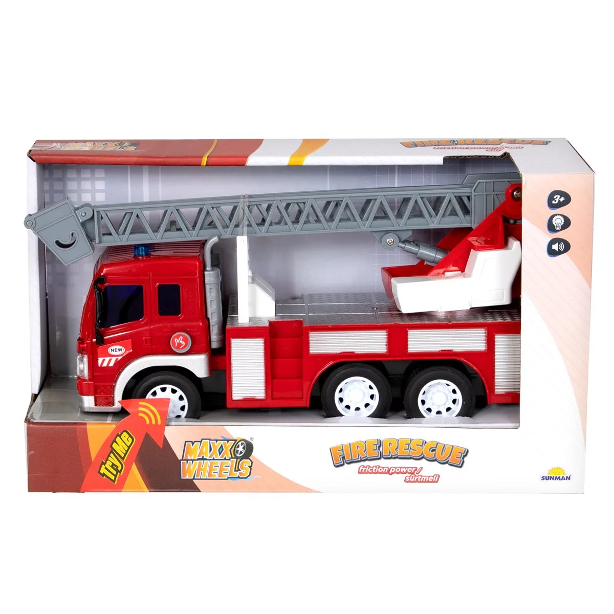 Camion de pompieri cu scara