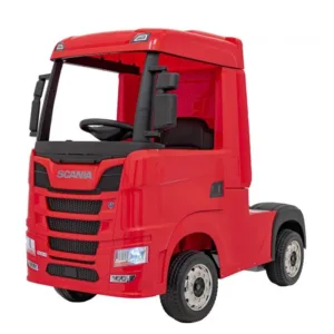 Camion electric pentru copii SCANIA R-SERIES 4x4 180W 12V 14Ah PREMIUM