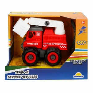 Camion pompieri cu elevator si surubelnita