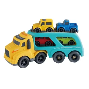 Camion transportator cu 4 masinute Ocie Double Decker