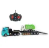 Camion transportator cu Masina de Gunoi cu telecomanda Ocie 1:16 34 cm