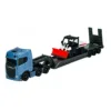 Camion transportator cu excavator Bob Cat Maisto Mini Scania 770 S