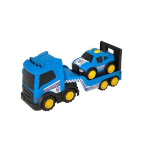 Camion transportator cu masinuta de politie HTI Teamsterz