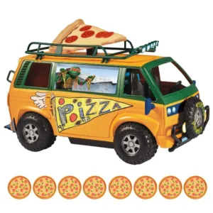 Camioneta cu pizza a Testoaselor Ninja Haosul Mutantilor Mutant Mayhem