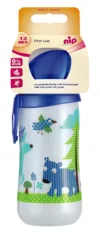 Cana First Cup Boy PP 330 ml cu clip de prindere 12+ luni