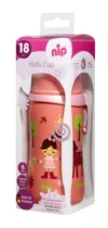 Cana Kids Cup Girl PP 330 ml antipicurare cu clip de prindere 18+ luni