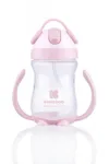 Cana KikkaBoo cu pai si manere 300 ml Sippy Pink