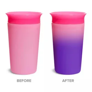 Cana Miracle 360 Munchkin Colour Change 266ml 12L+ pink