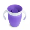 Cana Miracle 360 Munchkin cu manere 207ml 6L+ purple