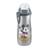 Cana Nuk sport 450 ml cu adaptor Push-Pull de la 36 luni Mickey argintiu