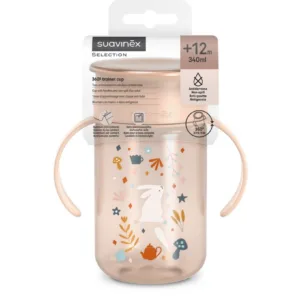 Cana anti-varsare Suavinex Wonder roz 340 ml