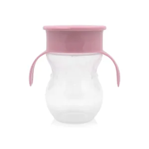 Cana antivarsare 360 cu manere Lorelli Baby Care 270 ml Roz