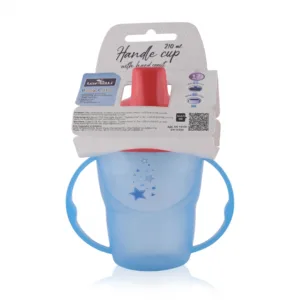 Cana cu manere si cioc 12 luni+ 210 ml Blue