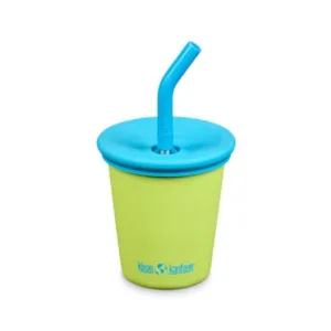 Cana cu pai Klean Kanteen Kid Cup 296 ml Juicy Pear