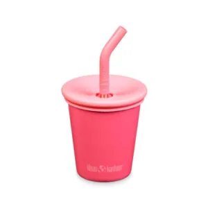 Cana cu pai Klean Kanteen Kid Cup 296 ml Rouge Red