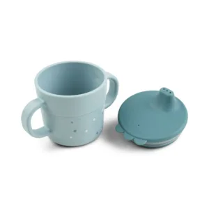 Cana de antrenament Done by Deer Foodie Happy Dots blue