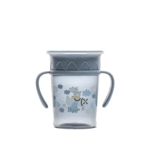 Cana de tranzitie Lorelli All Around Cup Cameo Blue 360 grade