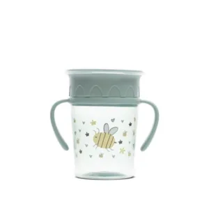 Cana de tranzitie Lorelli All Around Cup Iceberg Green 360 grade
