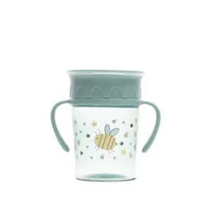 Cana de tranzitie Lorelli Baby Care 360 12 luni + Iceberg Green