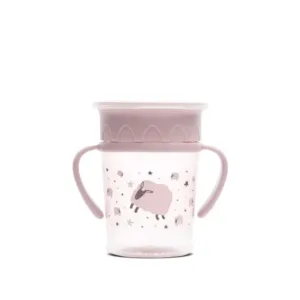 Cana de tranzitie Lorelli Baby Care 360 12 luni + Mellow Rose