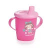 Cana din plastic cu duza Canpol Toys pink 250 ml
