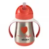 Cana inox cu pai Beaba 250 ml Mathilde Cabanas