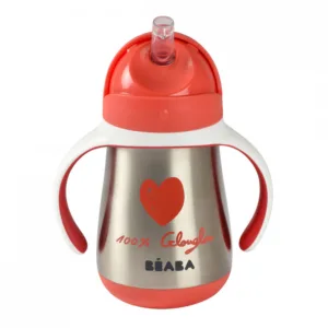Cana inox cu pai Beaba 250 ml Mathilde Cabanas