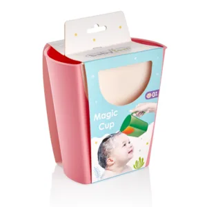 Cana pentru clatire BabyJem Magic Cup Pink