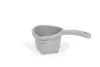 Cana pentru clatire BabyJem cu maner Gri deschis