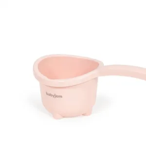 Cana pentru clatire BabyJem cu maner Roz