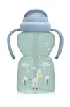 Cana sport Animals cu manere si pai moale 6 luni+ 325 ml Mint Green