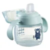 Canita antivarsare cu duza moale Tommee Tippee Bacshield 150 ml 4 luni + Blue Bear