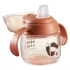 Canita antivarsare cu duza moale Tommee Tippee Bacshield 150 ml 4 luni + Pink Fox