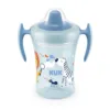 Canita cu duza moale Nuk Trainer Cup Blue 230 ml