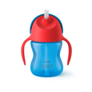 Canita cu pai Avent 200 ml blue
