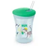 Canita cu pai Nuk Active Cup Green 230 ml