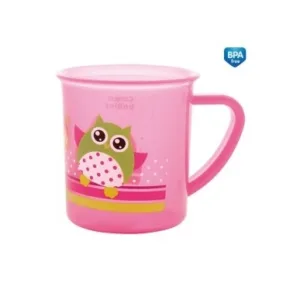 Canita plastic 220 ml roz
