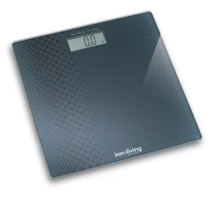 Cantar digital de baie cu sticla securizata ultraslim