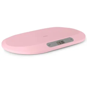 Cantar electronic pentru bebelusi Berdsen Roz cu unitati de masura multiple