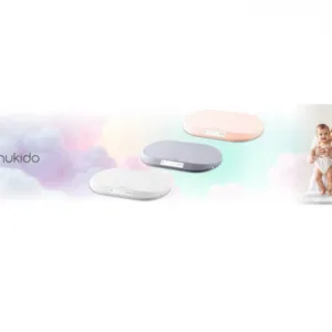 Cantar electronic pentru copii Nukido Grey cu unitati de masura multiple