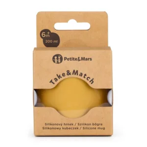 Canuta PetiteMars fara maner din silicon TakeMatch galben
