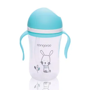 Canuta cu pai de silicon Cangaroo 300 ml turquoise