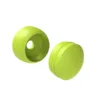 Capac de plastic petru suruburi 12 mm verde KBT