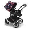 Capotina carucior Bugaboo Donkey 5 Animal explorer red blue