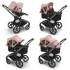 Capotina cu extensie plasa insecte Bugaboo Fox 5 Fox Cub Lynx morning pink