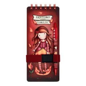 Carnetel cu pix Gorjuss Fire In My Heart