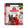 Carte Activitati cu Supereroi Scrie si Sterge Marvel Avengers Iron Man