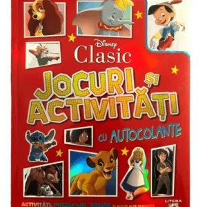 Carte Disney clasic. Jocuri si activitati cu autocolante